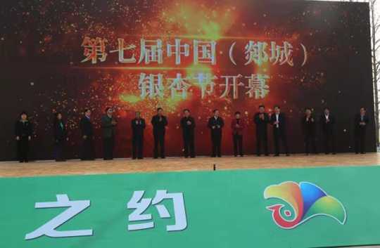 2019第七届中国(郯城)银杏节开幕(图1) 2019第七届中国(郯城)银杏节开幕(图1)
