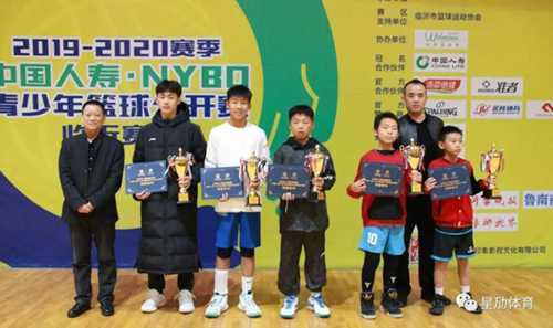 NYBO青少年篮球赛（临沂赛区）闭幕式举行(图1)