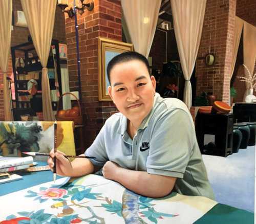 周曦:以中西绘画思想创新时尚画风(图1) 周曦:以中西绘画思想创新时尚画风(图1)