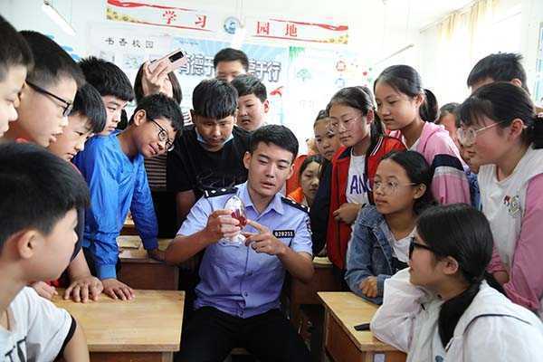 禁毒宣传进校园 筑牢防毒安全墙(图3) 禁毒宣传进校园 筑牢防毒安全墙(图3)