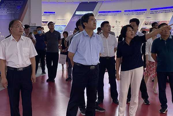 省体育局调研首届山东(临沂)体博会筹备工作(图1) 省体育局调研首届山东(临沂)体博会筹备工作(图1)