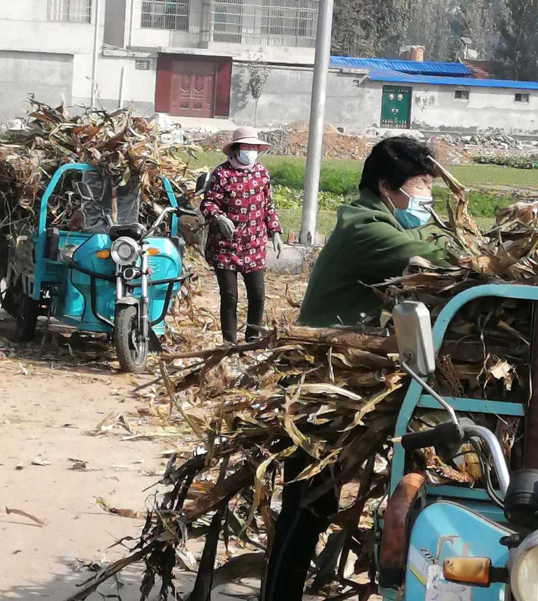 平邑街道：清理秸秆杂物 提升人居环境