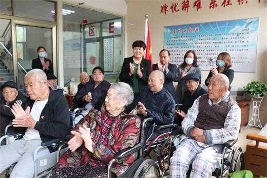 临沂凯旋老年养护院成立病员临时党支部(图4) 临沂凯旋老年养护院成立病员临时党支部(图4)