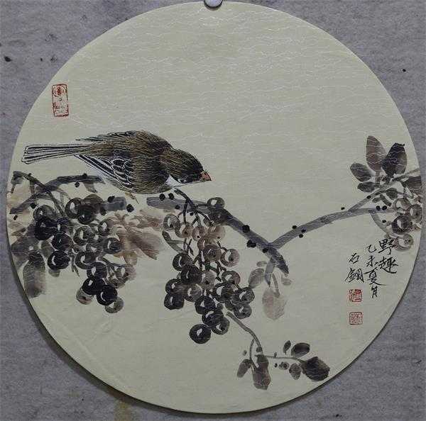 花鸟运行,随机而化--赵石钢花鸟画赏析(图3) 花鸟运行,随机而化--赵石钢花鸟画赏析(图3)