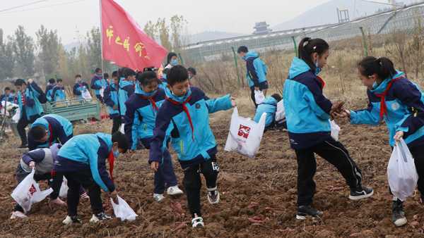 平邑县实验小学的孩子走进户外研学拓展地(图2) 平邑县实验小学的孩子走进户外研学拓展地(图2)