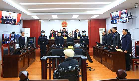 平邑法院对卜庆民等犯罪团伙一案公开宣判(图1) 平邑法院对卜庆民等犯罪团伙一案公开宣判(图1)