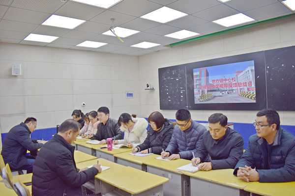 县教体局到地方镇中心校视导精致化管理工作(图3)