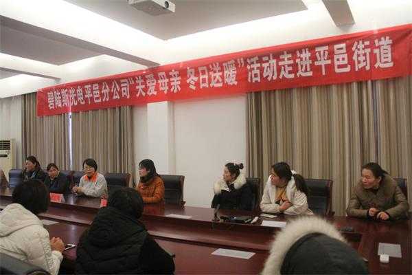 平邑街道开展“关爱母亲 冬日送暖”活动(图1)