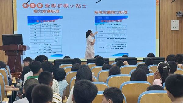 【山东平邑】实验小学开展共筑青少年“睛”彩视界爱眼讲座