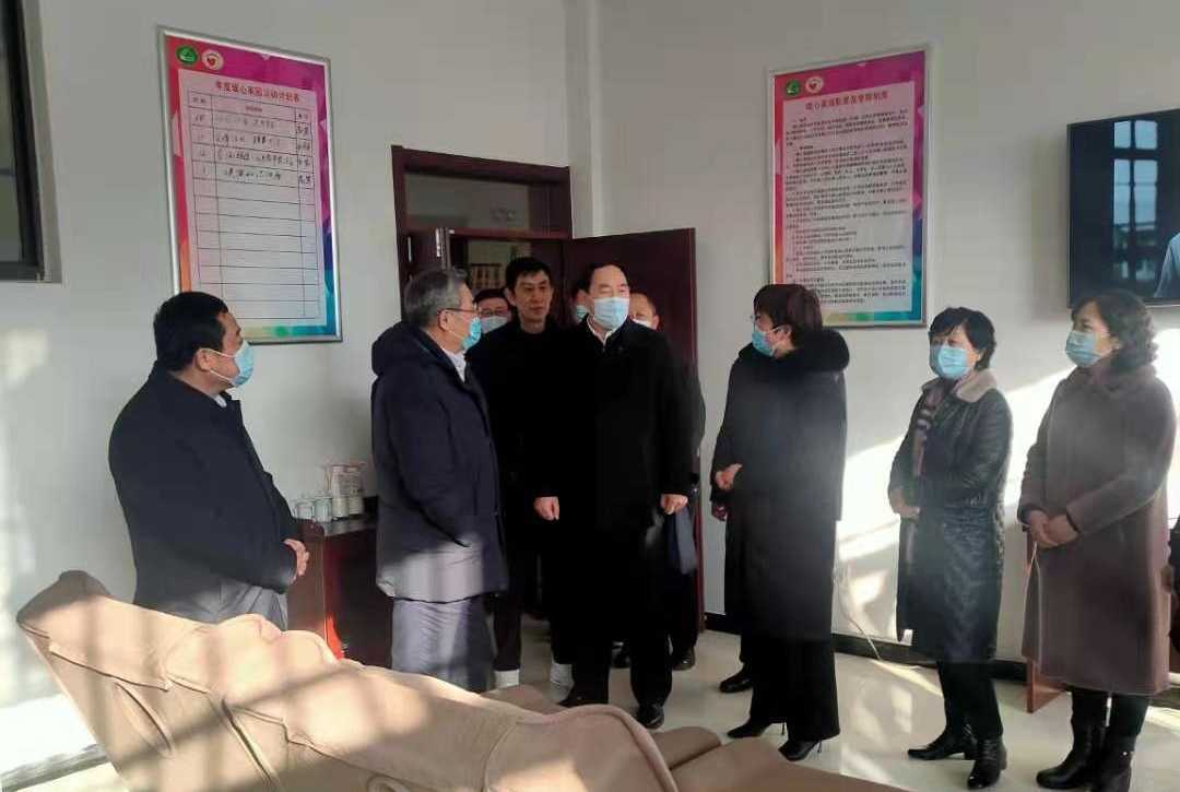 临沂市计生协会会长刘贤军到平邑县开展走访调研活动