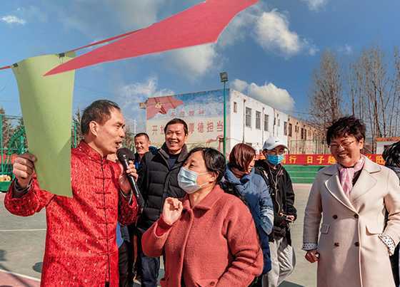 闹元宵 猜灯谜 白彦乡村乐翻天(图1)