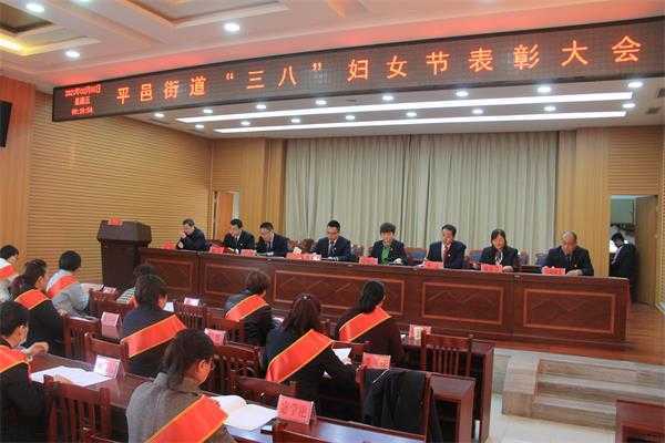 平邑街道召开“三八”妇女表彰大会(图1)