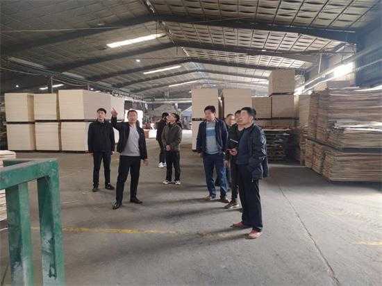 丰阳镇对凯杰木业开展专项安全检查(图1) 丰阳镇对凯杰木业开展专项安全检查(图1)