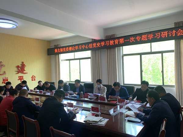 保太镇召开党史学习教育第一次专题学习研讨会(图2)