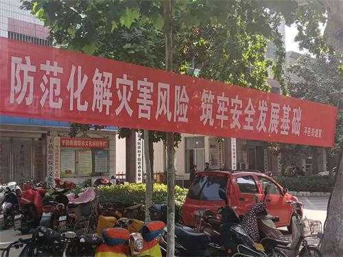 平邑街道开展5·12“防灾减灾日”宣传活动(图2)