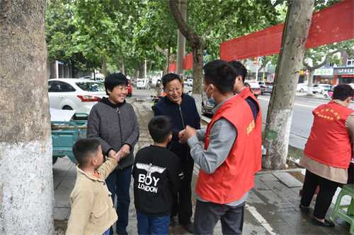 平邑街道开展“信访法治集中宣传月”活动(图4)