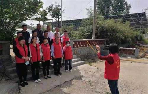 平邑街道：传唱红色歌曲 传扬红色精神(图1)