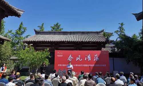 春风浩荡•中国画名家走进沂南画展盛大开幕(图4) 春风浩荡•中国画名家走进沂南画展盛大开幕(图4)