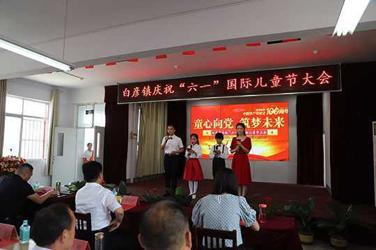 白彦镇举办庆祝“六一”国际儿童节大会(图1)