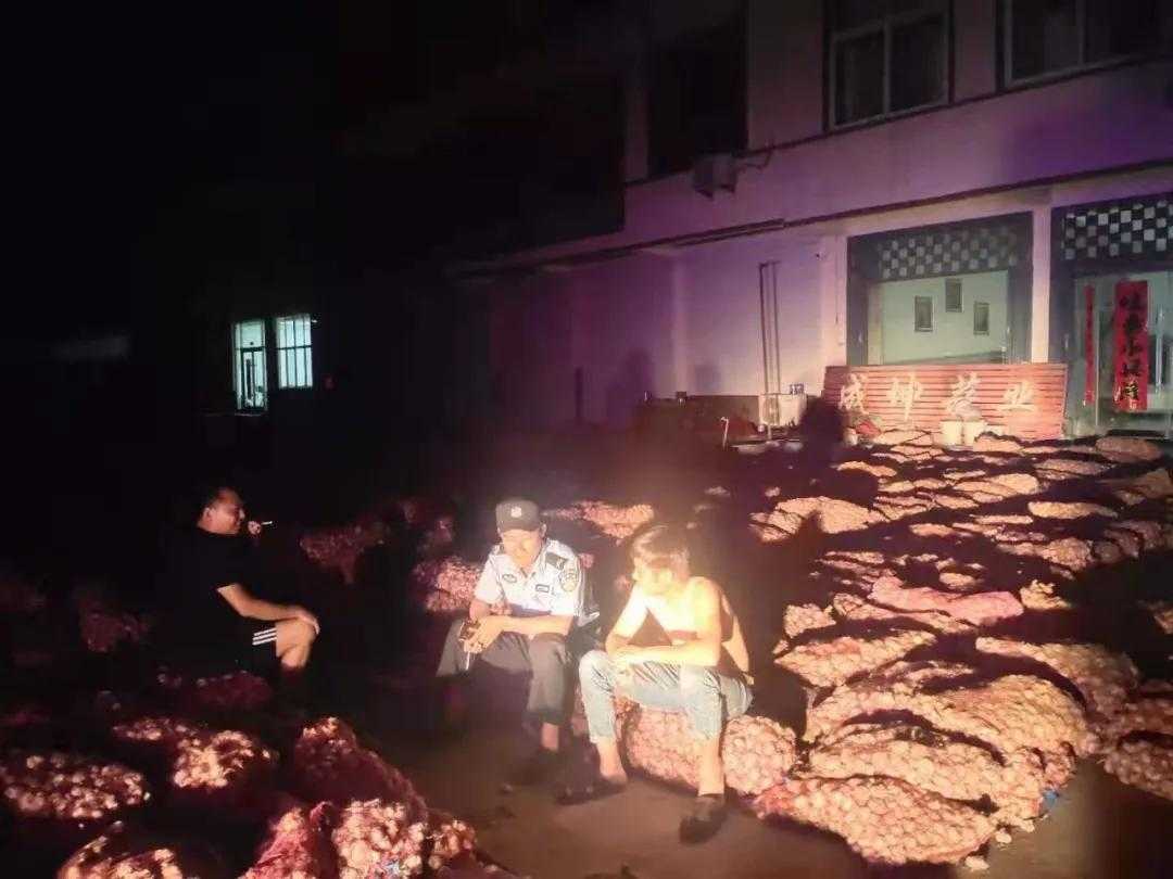 【我为群众办实事】蒜垛上满满当当的安全感(图1)