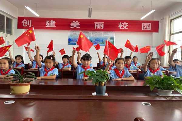 固城小学观看神州十二号载人飞船发射(图3)