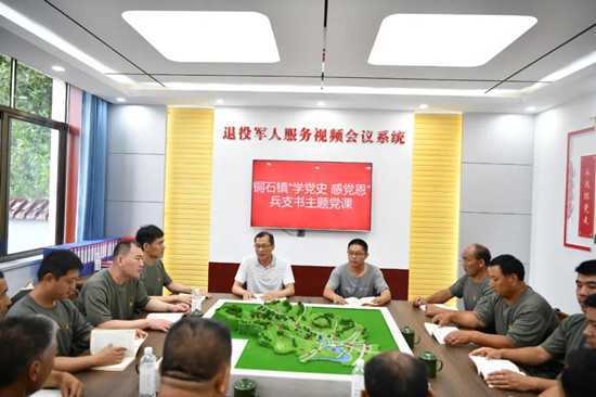 平邑县铜石镇：“兵支书”集结大练兵(图1)