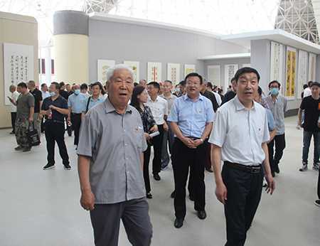 临沂市“信仰的力量”庆祝建党百年书法主题创作展隆重开幕(图4)