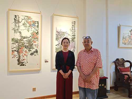 春风浩荡:中国画名家走进莱钢美术作品展览启幕(图5) 春风浩荡:中国画名家走进莱钢美术作品展览启幕(图5)