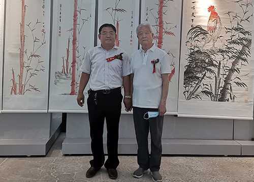 山东临沂举办“感党恩 跟党走”书画展(图4) 山东临沂举办“感党恩 跟党走”书画展(图4)