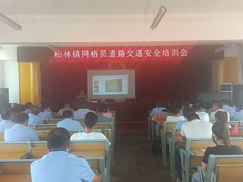 【我为群众送安全】平邑县柏林镇召开网格员道路交通安全培训会(图1)