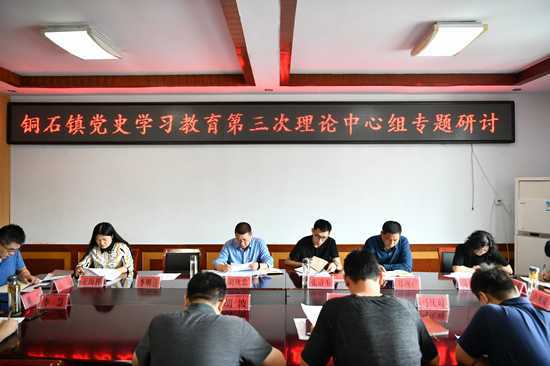 【党史学习教育】铜石镇党委理论中心组召开党史学习教育第三次专题研讨会(图2) 【党史学习教育】铜石镇党委理论中心组召开党史学习教育第三次专题研讨会(图2)