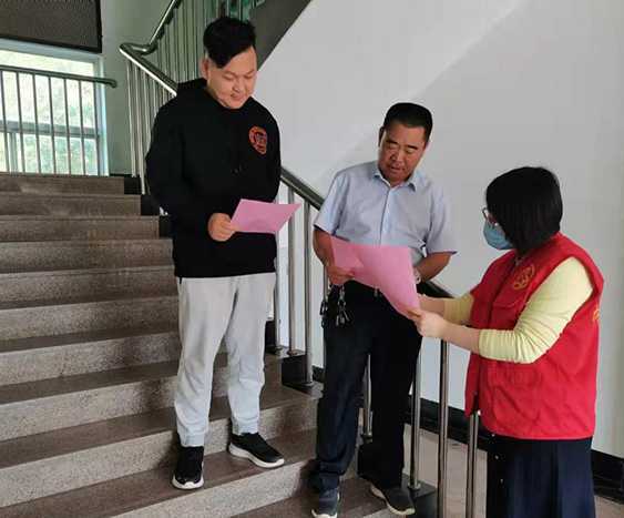 【新时代文明实践】平邑经济开发区 开展“网络安全”进社区志愿服务活动(图1)