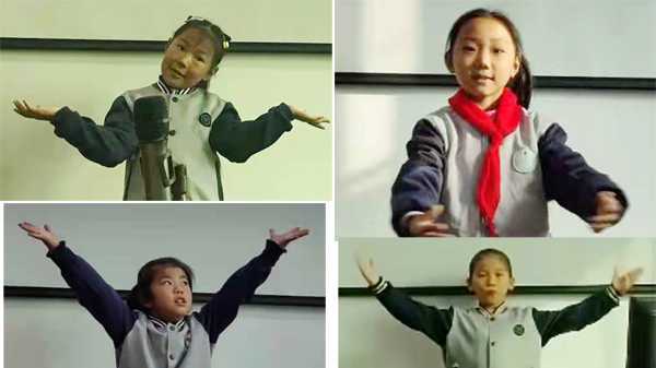 山东平邑：实验小学教育集团“寻找最美声音”诵读赛(图2)