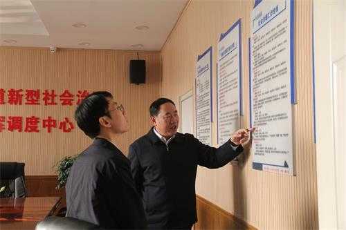 冯占国一行到平邑街道调研指导工作(图1)