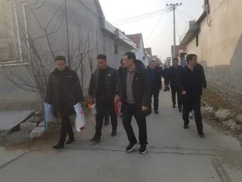 临沂市税务局到柏林镇第一书记派驻村走访慰问(图1)