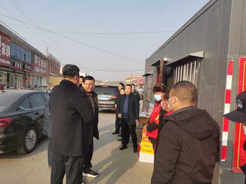 临沂市税务局到柏林镇第一书记派驻村走访慰问(图3)
