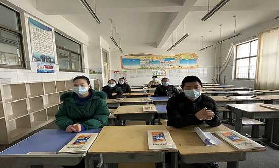 柏林镇中心校开展春季开学疫情防控演练(图2)
