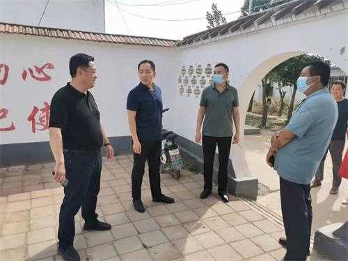 县领导深入平邑街道开展换届“回头看”调研活动(图1)