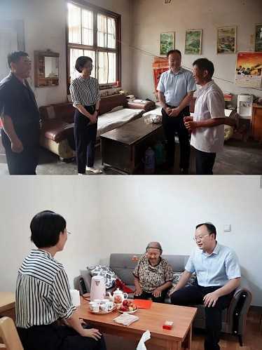 情系老党员，慰问暖人心！县领导张晓华、陈玉伟到保太镇开展“七一”走访慰问活动(图2)