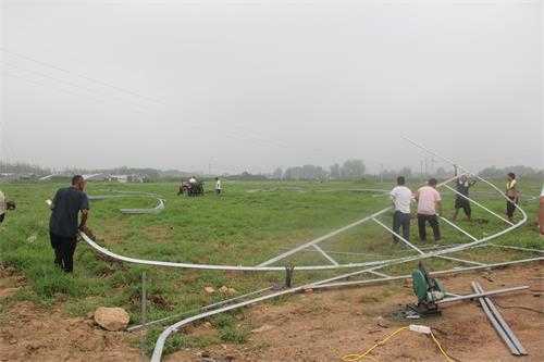 平邑街道利国村：草莓大棚建设忙 拓宽致富增收路(图2)