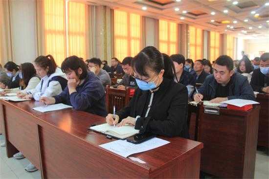 平邑街道召开新时代文明实践工作推进会暨“志愿山东”平台推广培训会(图2)