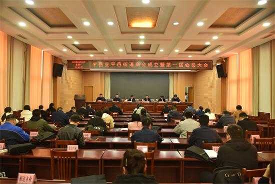 平邑县平邑街道商会成立暨第一届会员大会胜利召开(图1)