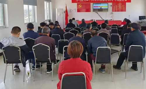 缅怀革命先烈 传承红色基因——平邑街道开展4月主题党日活动(图4)