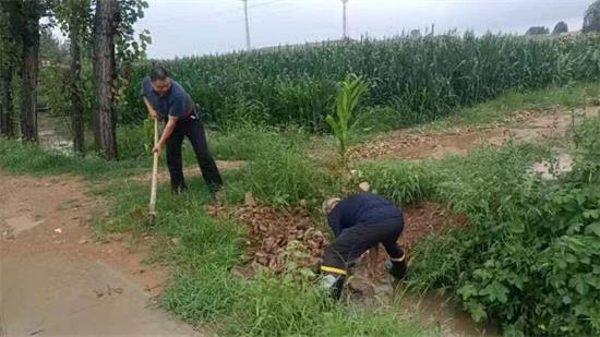 平邑街道：全力做好农田积水排涝工作(图3)