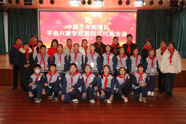 中国少年先锋队 平邑兴蒙学校第四次代表大会召开(图6)