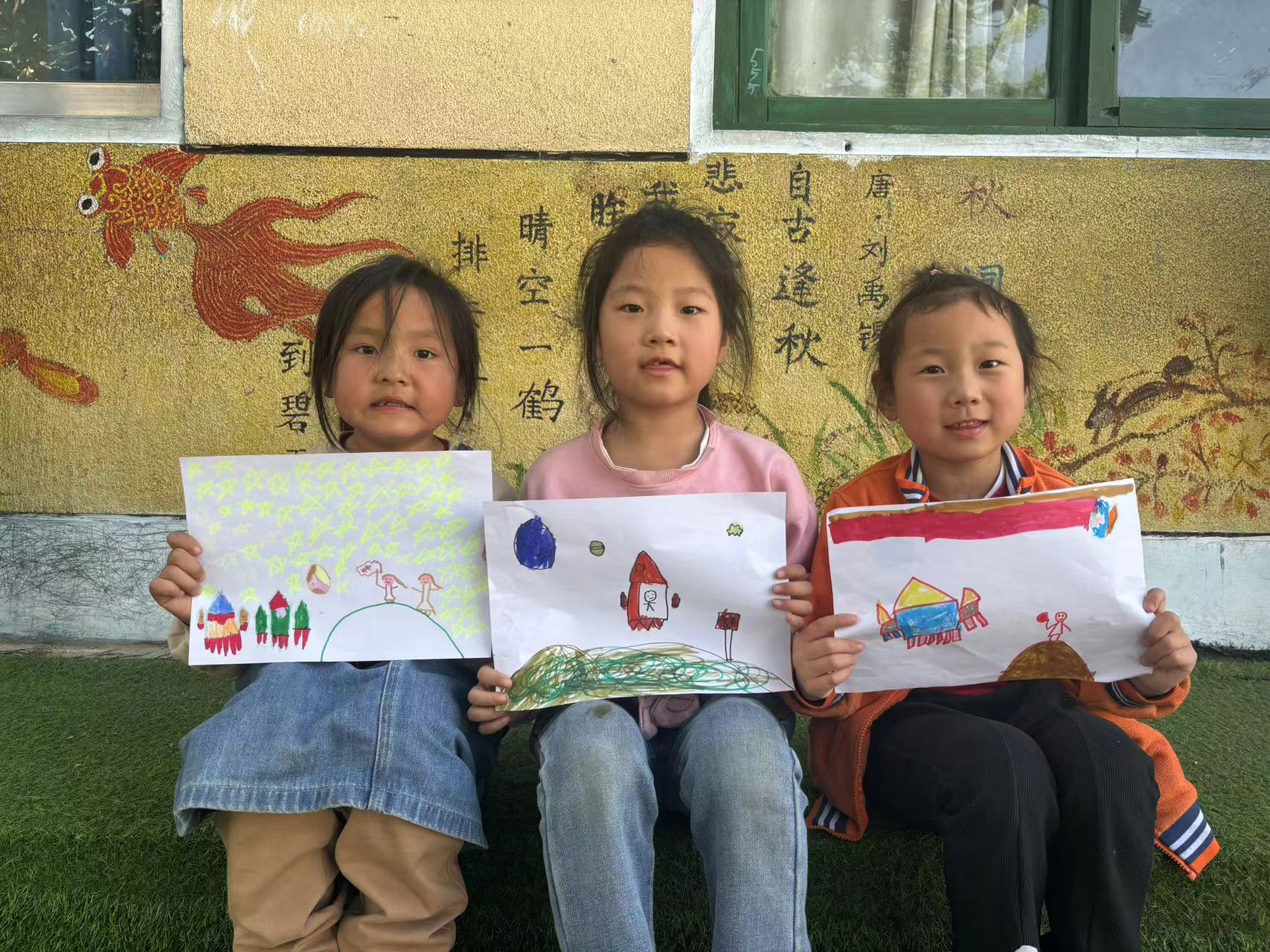 扬帆起航，筑梦航天——地方镇闸口完小幼儿园中国航天日主题活动