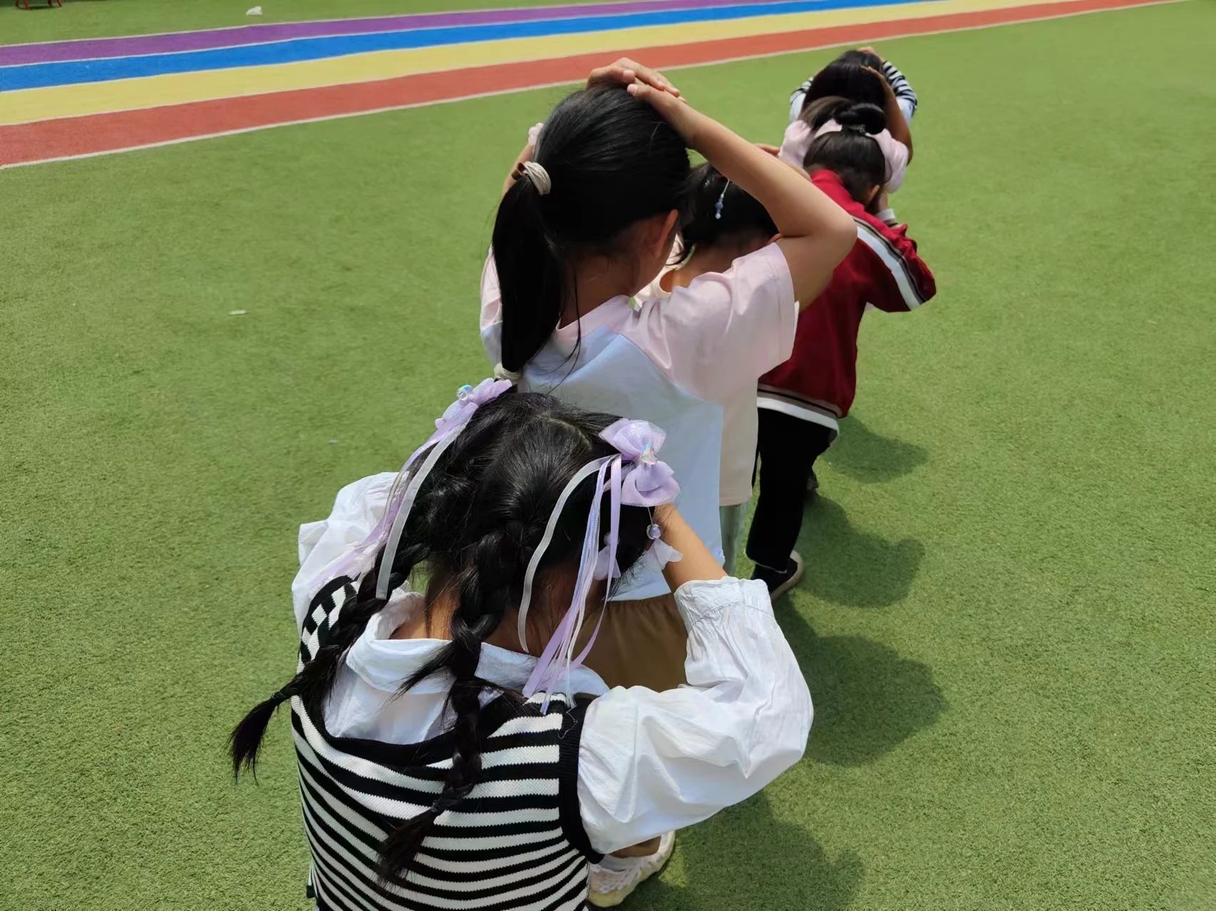 防震减灾，安全常伴——平邑县地方镇王崮山完小幼儿园防震减灾主题活动(图3)