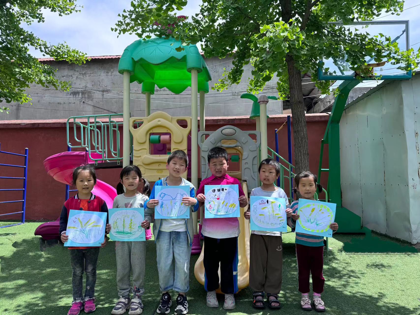 地方镇王家庄小学幼儿园“小满”节气活动(图2)