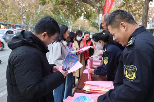 平邑街道开展“消防宣传月”主题宣传活动