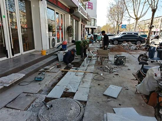 平邑街道通圣社区：管网改造提质效，民生痛点变亮点(图1)